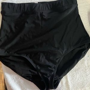 High waist swim bottoms